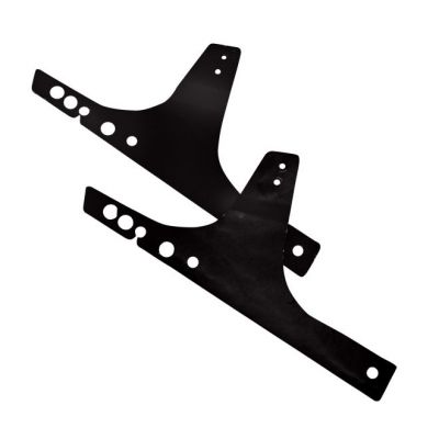 Montážní sada Highway Hawk ARCH, FLAT, WIDE pro motocykly  BLACK
